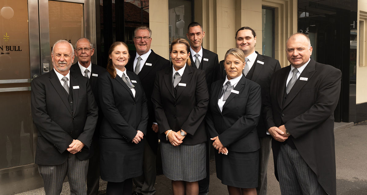 funeral director team